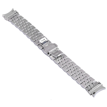 For Samsung Galaxy Watch4 40mm/44mm Seven-bead Stainless Steel Watch Band(Silver) by bashfashion