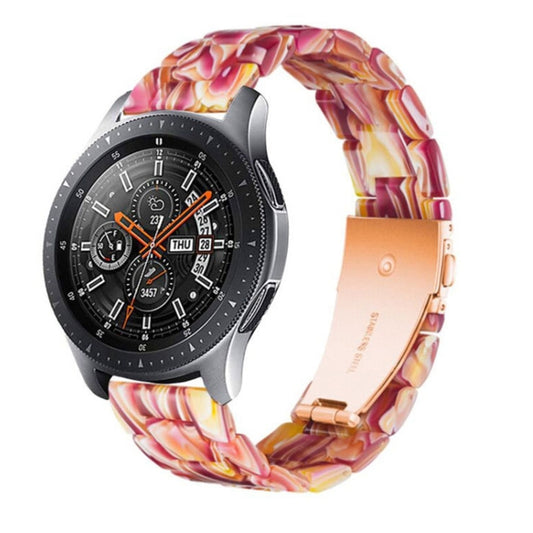For Samsung Galaxy Watch4 40mm / 44mm Resin Watch Band(10) by bashfashion