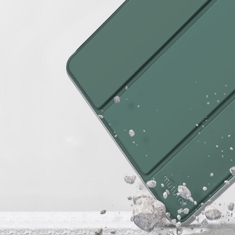 For iPad mini 6 / mini 2024 Mutural Horizontal Flip Tablet Case with Holder & Pen Slot(Black) by Mutural