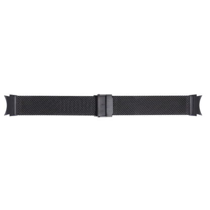 For Samsung Galaxy Watch4 40mm/44mm Double Insurance Buckle Milanese Watch Band(Black) by bashfashion