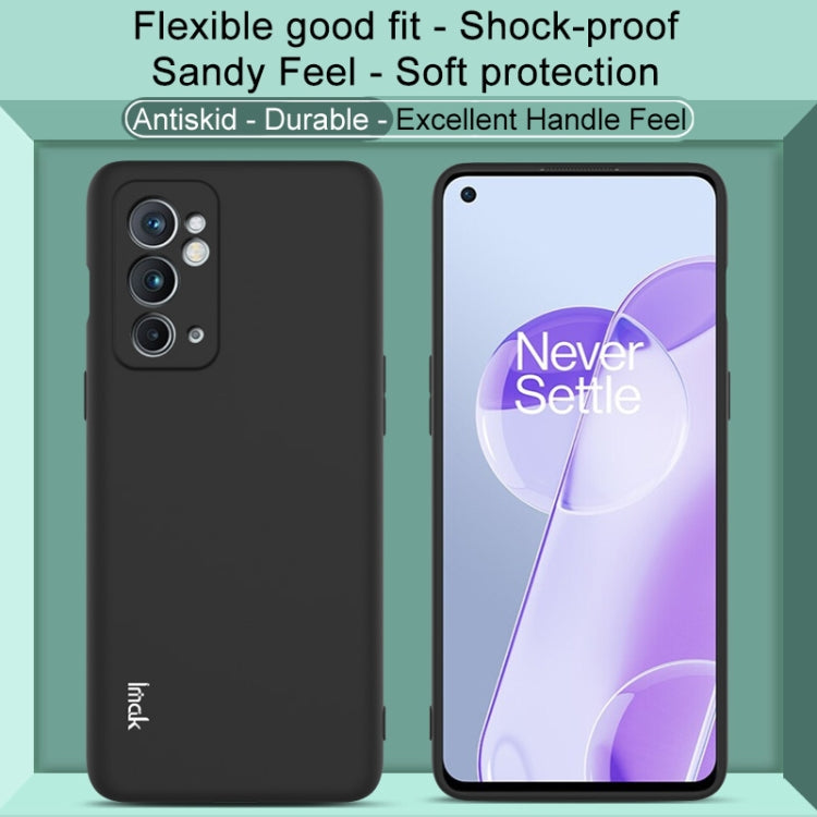 For OnePlus 9RT 5G IMAK UC-3 Series Shockproof Frosted TPU Protective Case(Black) by imak