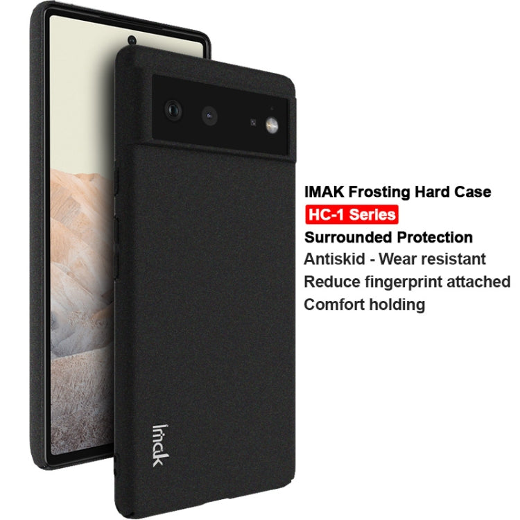 For Google Pixel 6 Pro IMAK HC-1 Series Frosted Hard Case(Black) by imak