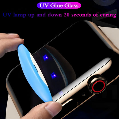 UV Liquid Curved Full Glue Full Screen Tempered Glass Film For Apple Watch Series 9 / 8 / 7 41mm by bashfashion