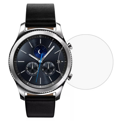 22mm Diametral Universal Tempered Glass Film for Samsung / LG / Sony / Huawei / Garmin by bashfashion