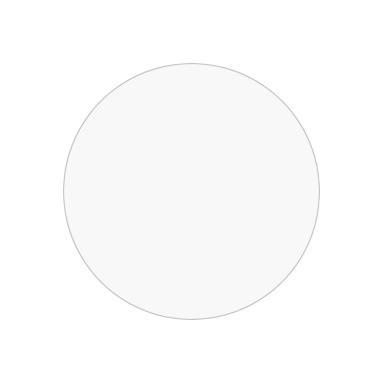 22mm Diametral Universal Tempered Glass Film for Samsung / LG / Sony / Huawei / Garmin by bashfashion