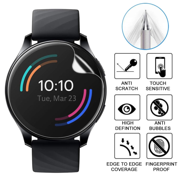 For OnePlus Watch Soft Hydrogel Film Watch Screen Protector by bashfashion