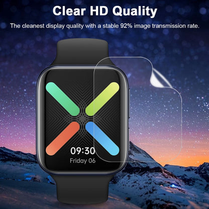 For OPPO Watch 46mm Soft Hydrogel Film Watch Screen Protector by bashfashion