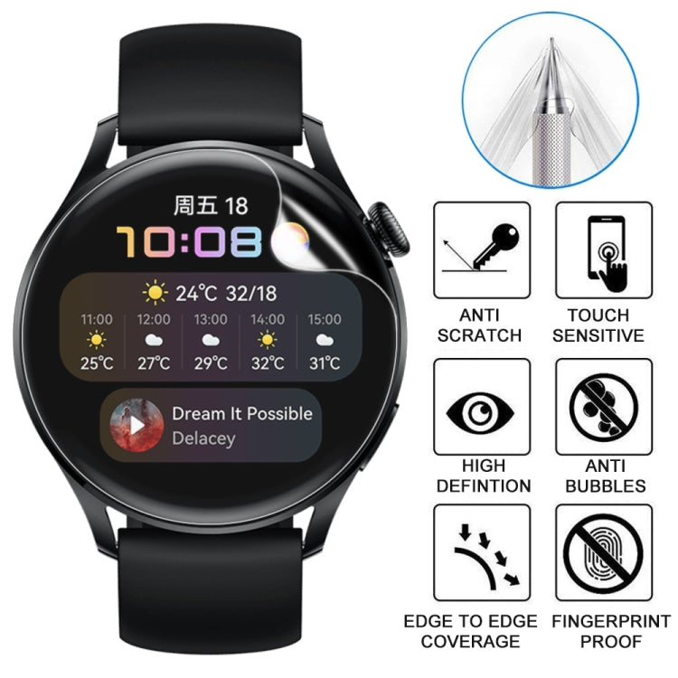 For Huawei Watch 3 Soft Hydrogel Film Watch Screen Protector by bashfashion