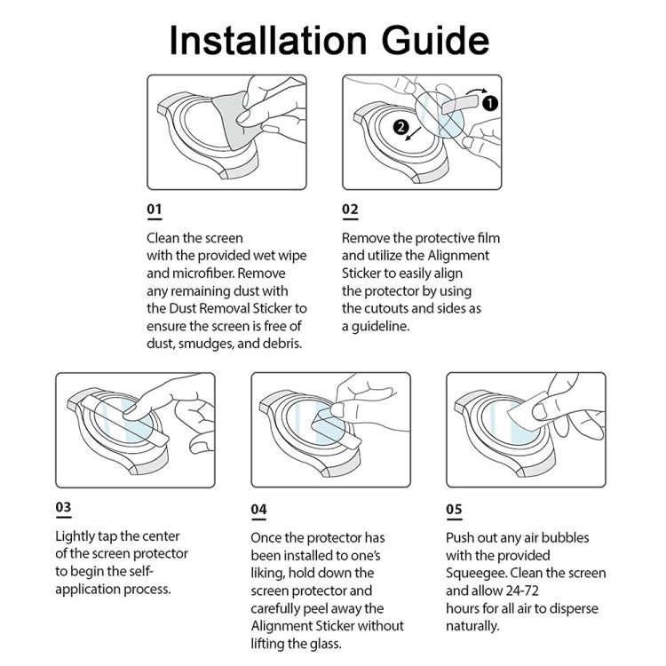 For Honor Magic Watch 2 46mm Soft Hydrogel Film Watch Screen Protector by bashfashion