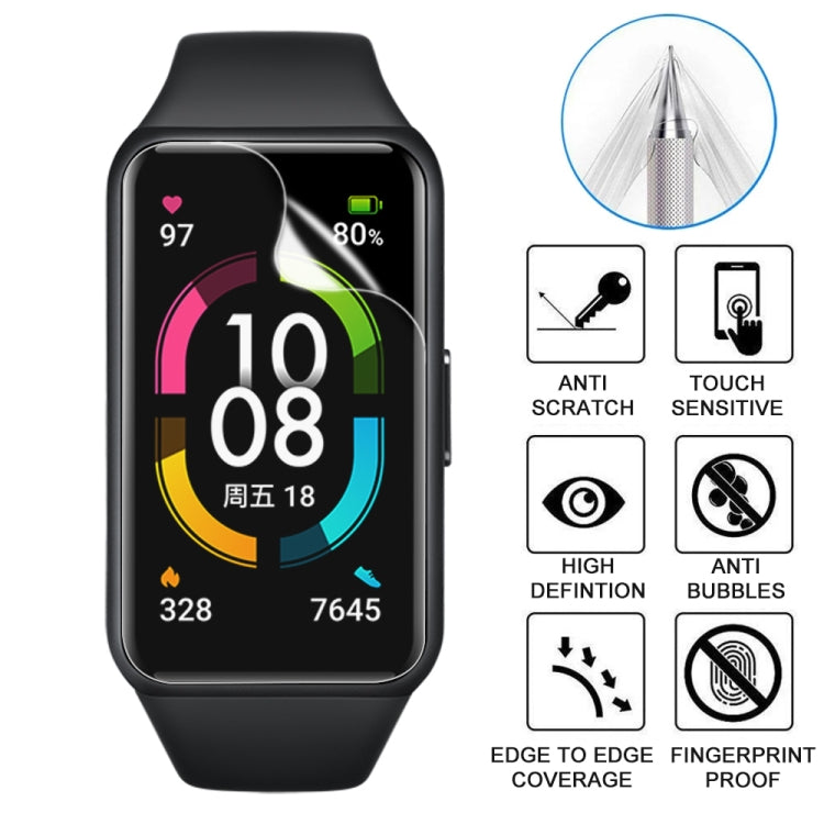 For Honor Band 6 Soft Hydrogel Film Watch Screen Protector by bashfashion