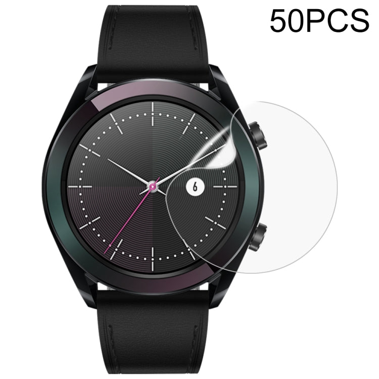 For Huawei Watch GT Elegant 50 PCS Soft Hydrogel Film Watch Screen Protector by bashfashion