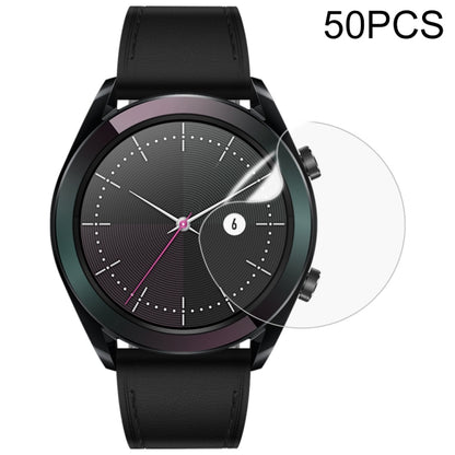 For Huawei Watch GT Elegant 50 PCS Soft Hydrogel Film Watch Screen Protector by bashfashion