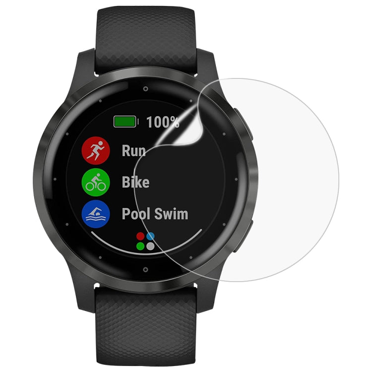 For Garmin Vivoactive 4S Soft Hydrogel Film Watch Screen Protector by bashfashion