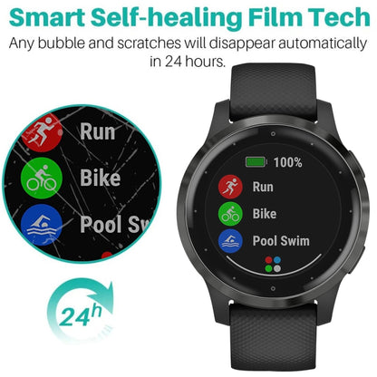 For Garmin Vivoactive 4S Soft Hydrogel Film Watch Screen Protector by bashfashion
