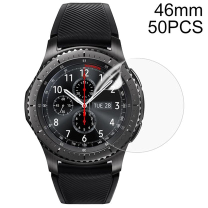 For Samsung Gear S3 46mm 50 PCS Soft Hydrogel Film Watch Screen Protector by bashfashion