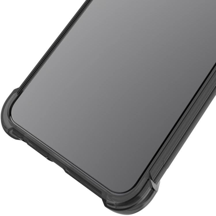 For OnePlus 9RT 5G imak All-inclusive Shockproof Airbag TPU Phone Case with Screen Protector(Transparent Black) by imak