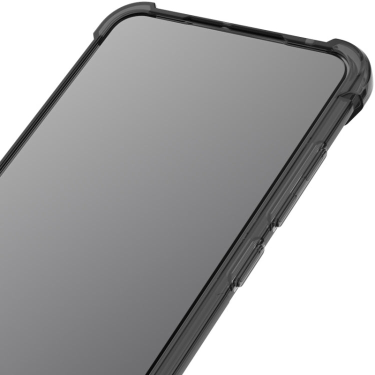 For OnePlus 9RT 5G imak All-inclusive Shockproof Airbag TPU Phone Case with Screen Protector(Transparent Black) by imak