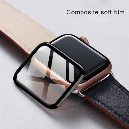 Curved 3D Composite Material Soft Film Screen Protector For Apple Watch Series 9 / 8 / 7 41mm by bashfashion