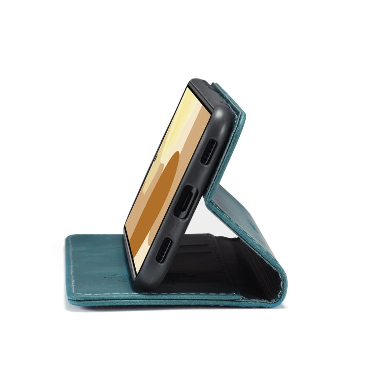 For Google Pixel 6 CaseMe 013 Multifunctional Horizontal Flip Leather Phone Case with Card Slot & Holder & Wallet(Blue) by CaseMe