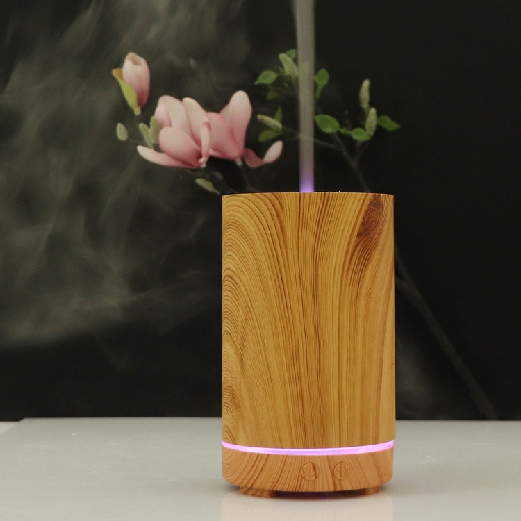 USB 200ml Hollow-out Forest Pattern Wooden Essential Oil Aromatherapy Machine Ultrasonic Humidifier Automatic Alcohol Sprayer(Light Brown-4) by bashfashion