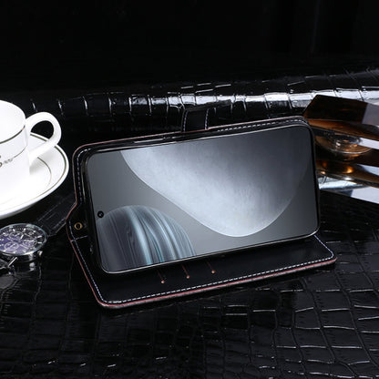 For Cubot X50 idewei Crocodile Texture Horizontal Flip Leather Case with Holder & Card Slots & Wallet(Dark Blue) by idewei