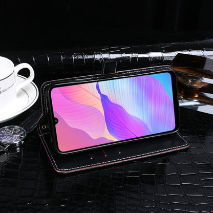 For Huawei Enjoy 20e idewei Crocodile Texture Horizontal Flip Leather Case with Holder & Card Slots & Wallet(Black) by idewei