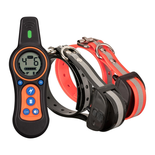 WL-0225 Remote Control Trainer Training Dog Barking Control Collar, Style:1 to 2 by bashfashion