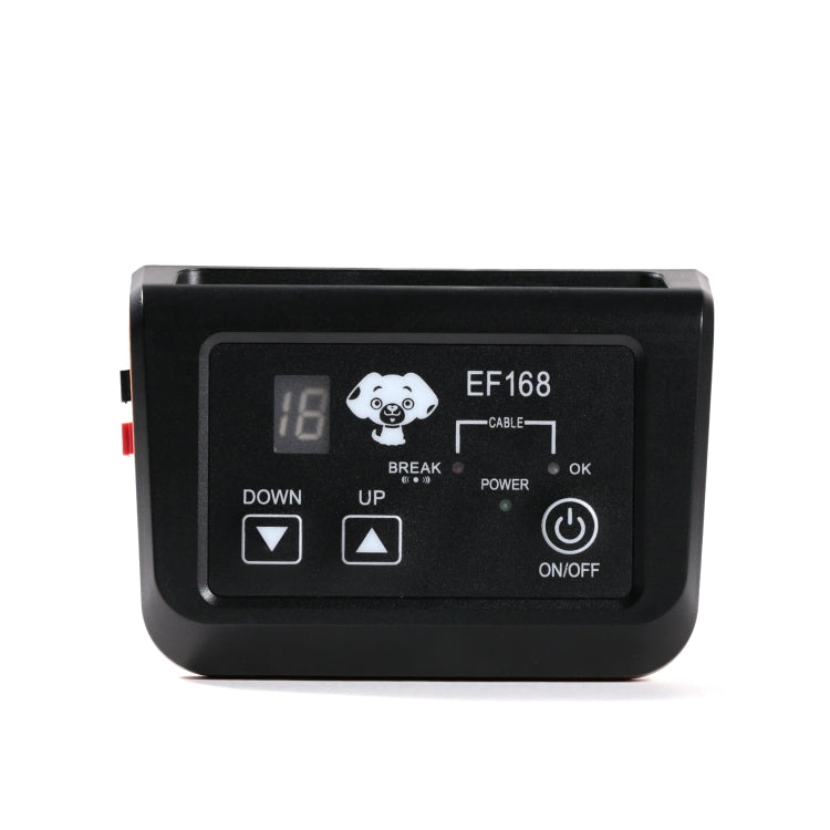 EF168 Wired Rechargeable Waterproof Pet Electronic Fence Dog Training Device, Style:1 to 1(US Plug) by bashfashion