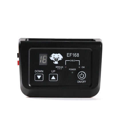 EF168 Wired Rechargeable Waterproof Pet Electronic Fence Dog Training Device, Style:1 to 1(US Plug) by bashfashion