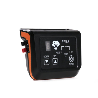 EF168 Wired Rechargeable Waterproof Pet Electronic Fence Dog Training Device, Style:1 to 1(US Plug) by bashfashion