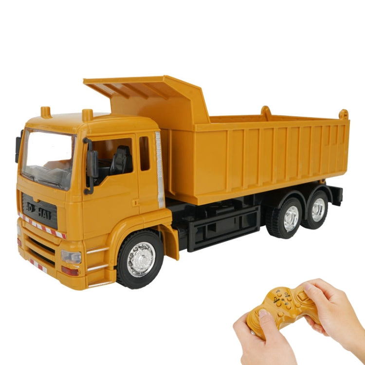 MoFun 3824 2.4G 10-channel Remote Control Simulation Engineering Vehicle, Style:Dump Truck by MoFun