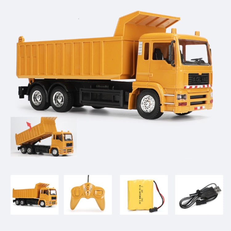 MoFun 3824 2.4G 10-channel Remote Control Simulation Engineering Vehicle, Style:Dump Truck by MoFun