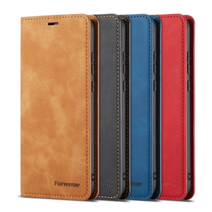 For Huawei P20 Forwenw Dream Series Oil Edge Strong Magnetism Horizontal Flip Leather Case with Holder & Card Slots & Wallet & Photo Frame(Brown) by Forwenw