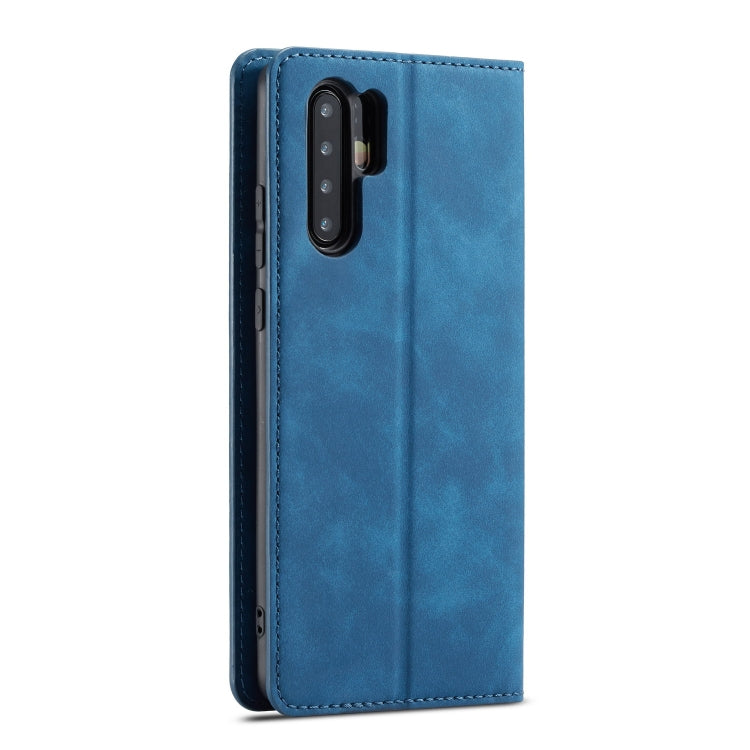 For Huawei P30 Pro Forwenw Dream Series Oil Edge Strong Magnetism Horizontal Flip Leather Case with Holder & Card Slots & Wallet & Photo Frame(Blue) by Forwenw