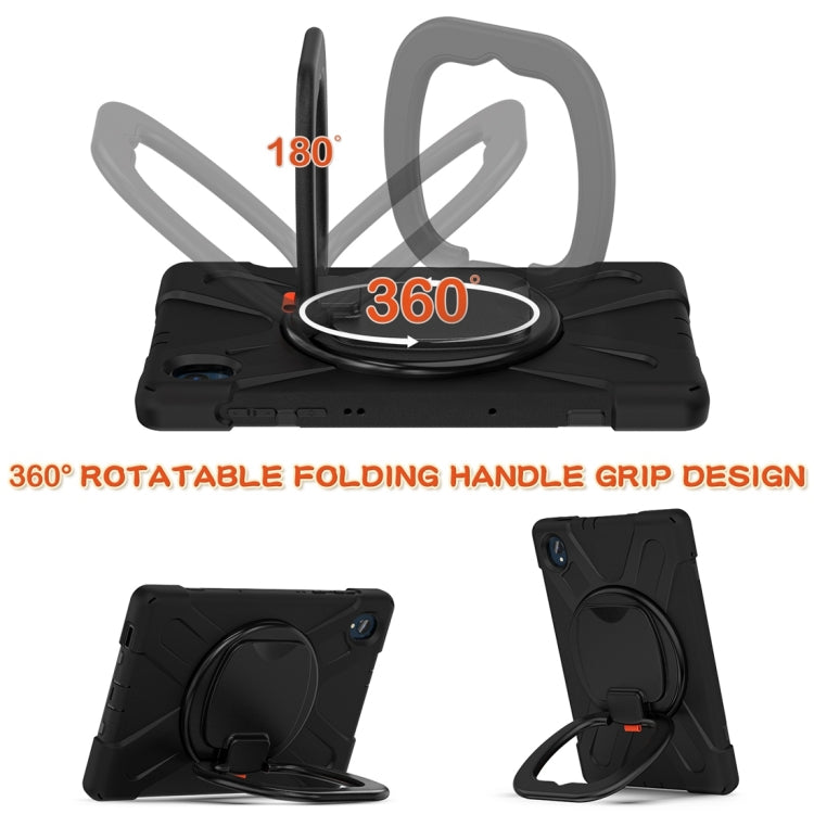 For Lenovo Tab K10 / M10 Plus Silicone + PC Protective Tablet Case(Black) by bashfashion