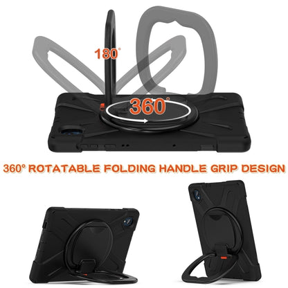 For Lenovo Tab K10 / M10 Plus Silicone + PC Protective Tablet Case(Black) by bashfashion