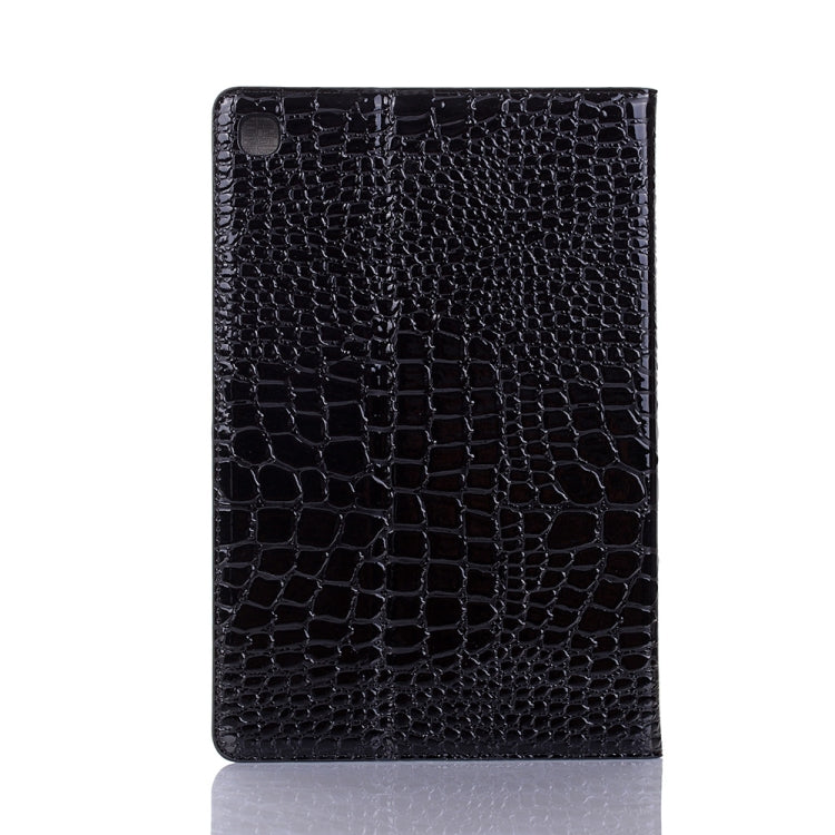 For Samsung Galaxy Tab A7 Lite T220/T225 Crocodile Texture Leather Tablet Case(Black) by bashfashion