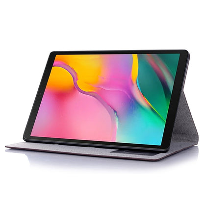 For Samsung Galaxy Tab A7 Lite T220/T225 Crocodile Texture Leather Tablet Case(Brown) by bashfashion