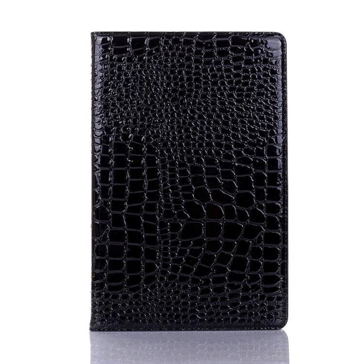 For Samsung Galaxy Tab A7 T500 Crocodile Texture Leather Tablet Case(Black) by bashfashion