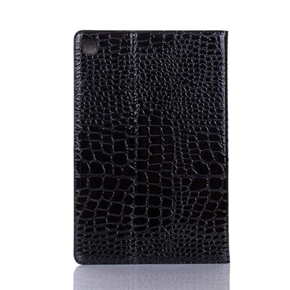 For Samsung Galaxy Tab A7 T500 Crocodile Texture Leather Tablet Case(Black) by bashfashion