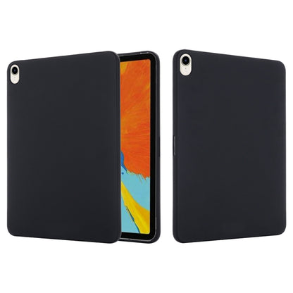 For iPad mini 6 / mini 2024 Solid Color Liquid Silicone Dropproof Full Coverage Tablet Case(Black) by bashfashion