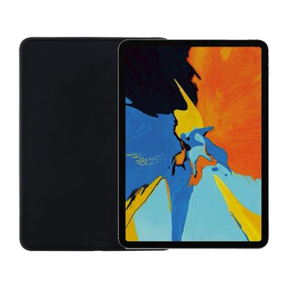 For iPad mini 6 / mini 2024 Solid Color Liquid Silicone Dropproof Full Coverage Tablet Case(Black) by bashfashion