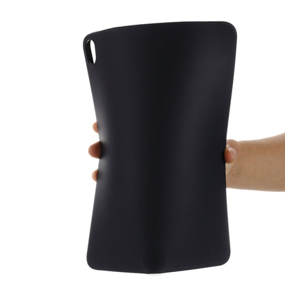 For iPad mini 6 / mini 2024 Solid Color Liquid Silicone Dropproof Full Coverage Tablet Case(Black) by bashfashion