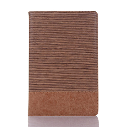 For Samsung Galaxy Tab A7 Lite T220/T225 Cross Texture Leather Tablet Case(Light Brown) by bashfashion