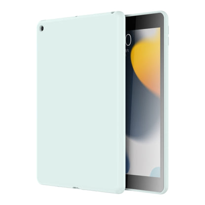 For iPad 10.2 2021 / 2020 / 2019 Mutural Silicone Microfiber Tablet Case(Sky Blue) by Mutural