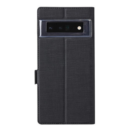 For Google Pixel 6 Pro ViLi K Series Magnetic Buckle Horizontal Flip Leather Phone Case(Black) by ViLi