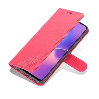 For Honor X30i AZNS Sheepskin Texture Flip Leather Phone Case(Red) by AZNS