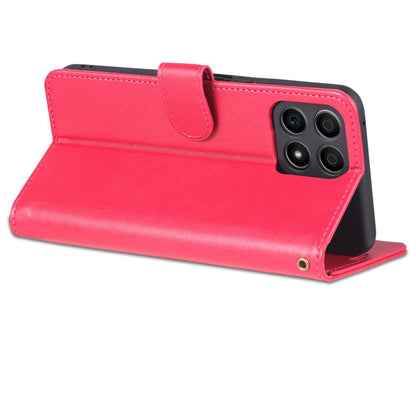 For Honor X30i AZNS Sheepskin Texture Flip Leather Phone Case(Red) by AZNS