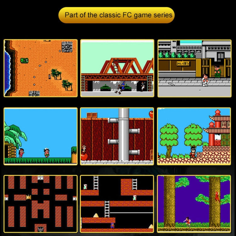 X16 6.5 inch Screen Classic Handheld Game Console with 8GB Memory(Blue+Red) by bashfashion