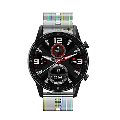 20mm Aurora Translucent Watch Band(Black) by bashfashion